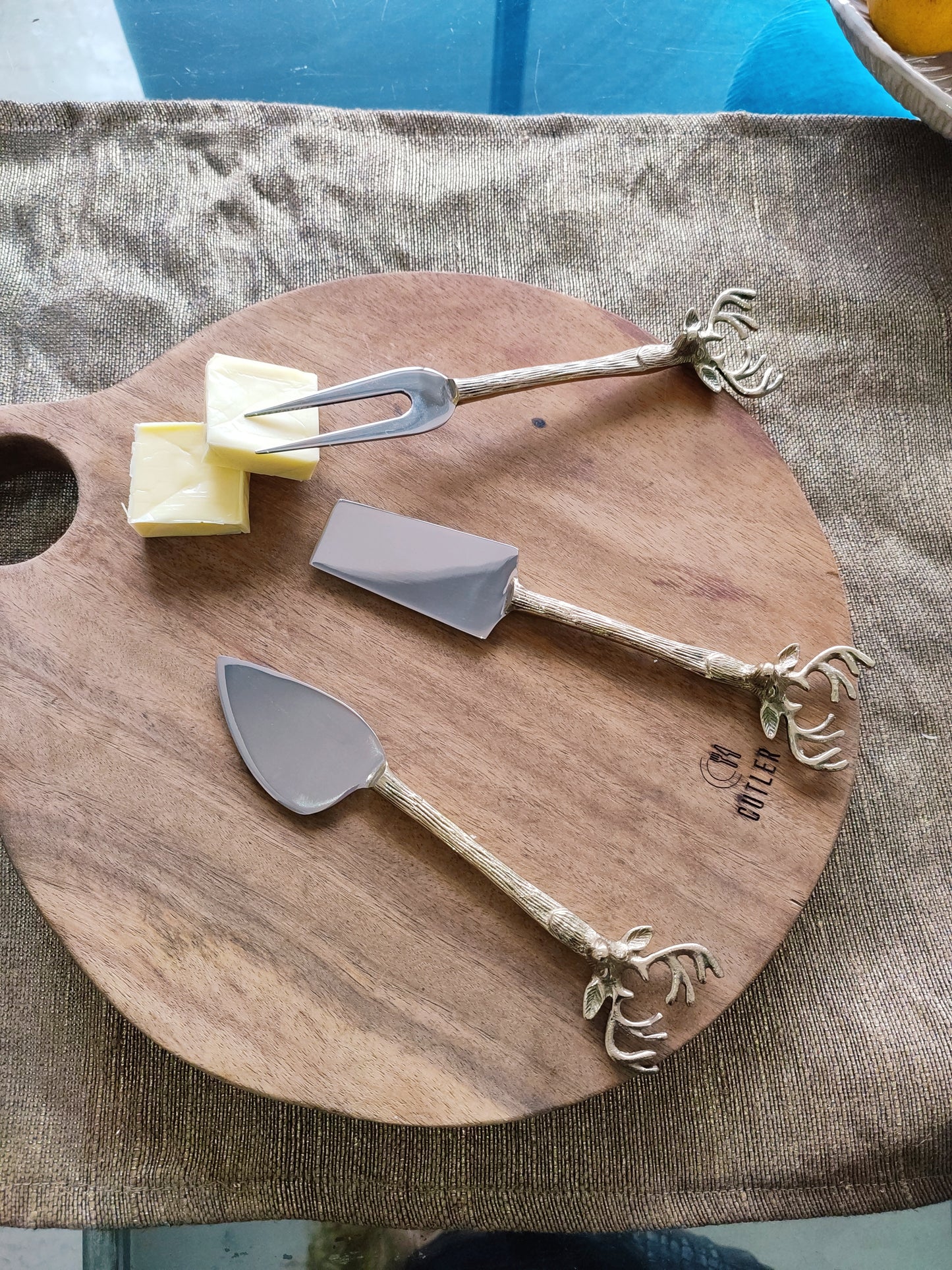 Stag Cheese Knife Set