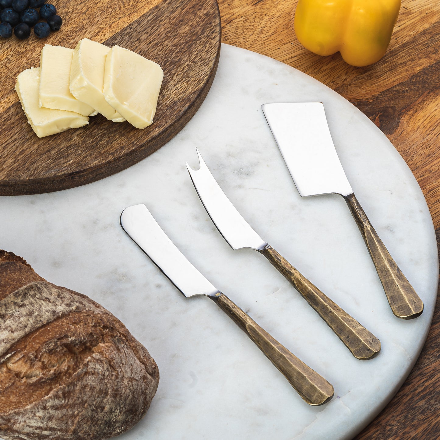 Slate Cheese Knife Set