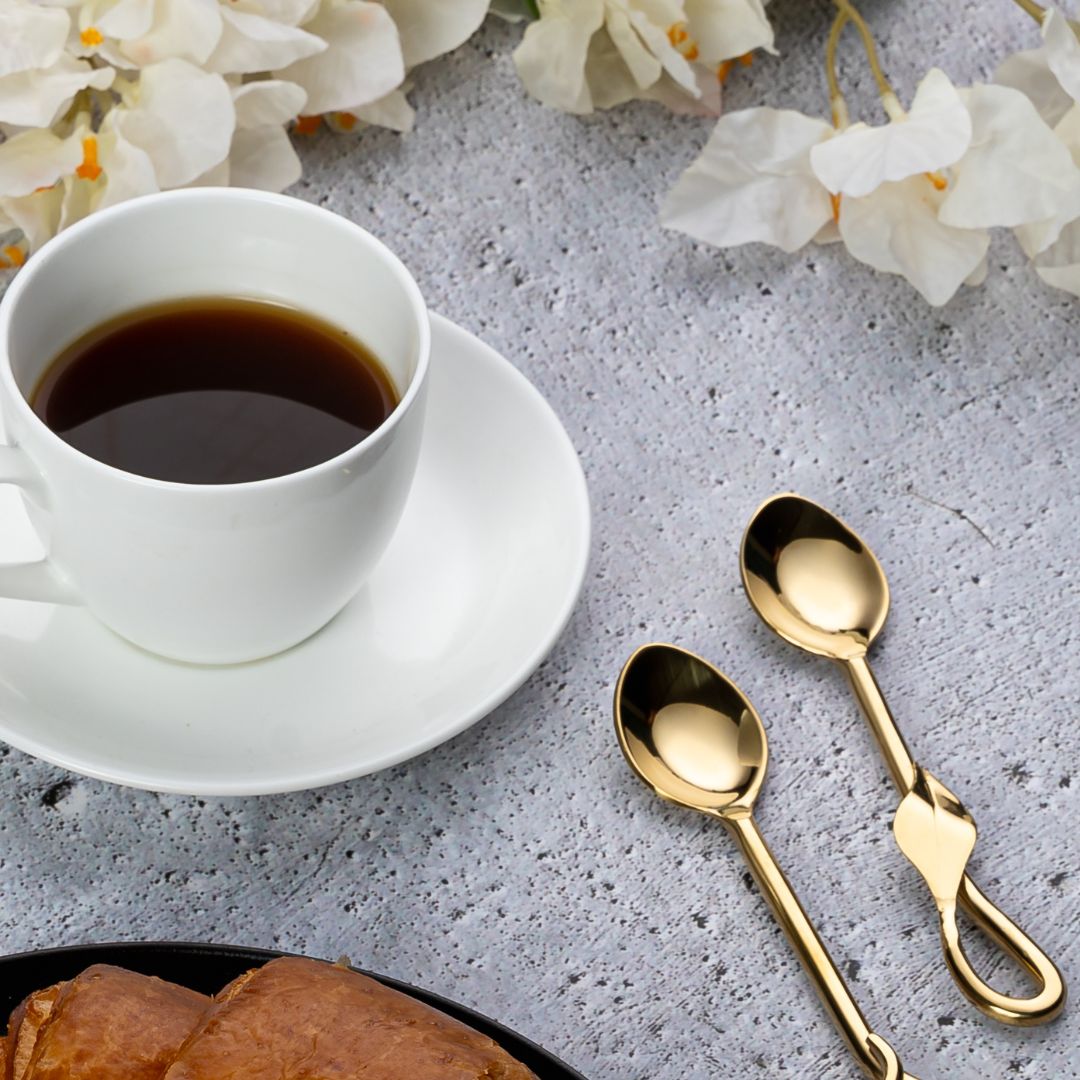 Leaf Coffee Spoons